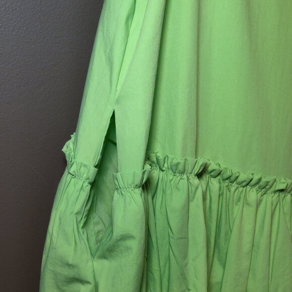 RHODE Bright Green Midi Dress - Picture 14 of 14